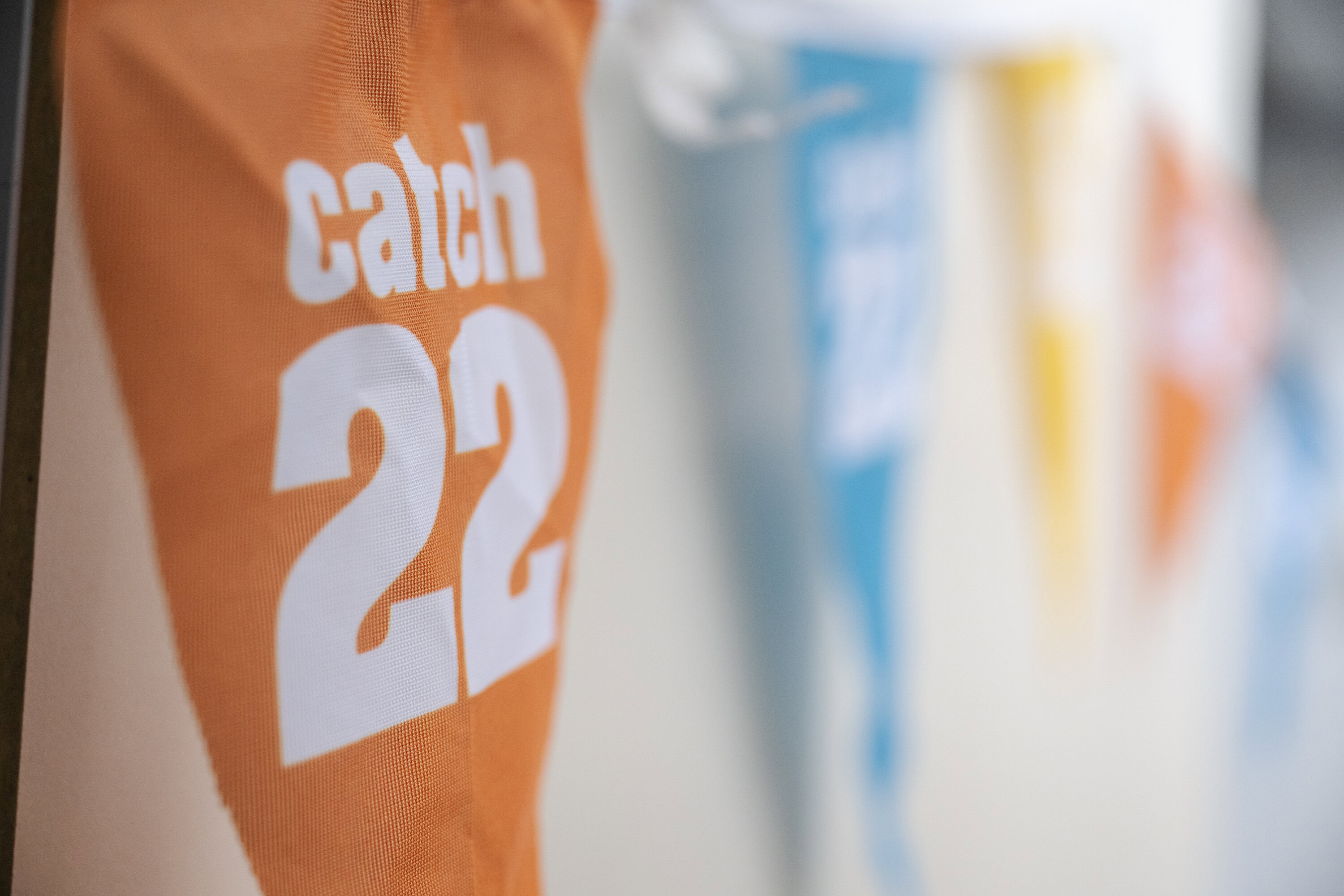 a photo of Catch22 bunting